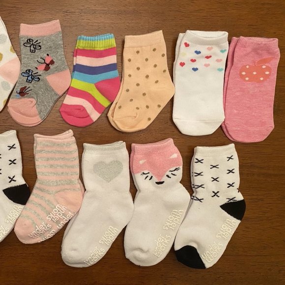 Baby Girl Up To 6 Months Socks Bundles - Picture 2 of 2